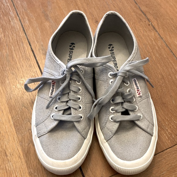 SUPERGA Cotu Classic Sneakers in Grey Sand - Picture 3 of 9